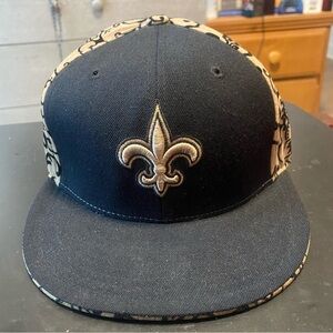 Reebok NFL saints fitted hat